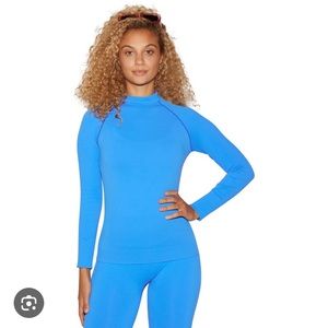 NWT Halfdays Johnson Top in Bluebird